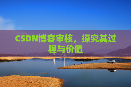 CSDN博客审核，探究其过程与价值